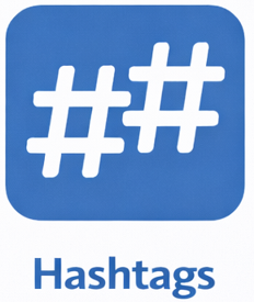 Accessible hashtag usage